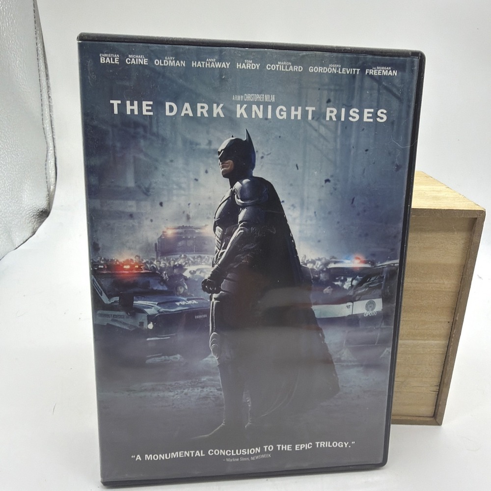 The Dark Knight Rises DVD 2012 Batman Superhero Action Christopher Nolan